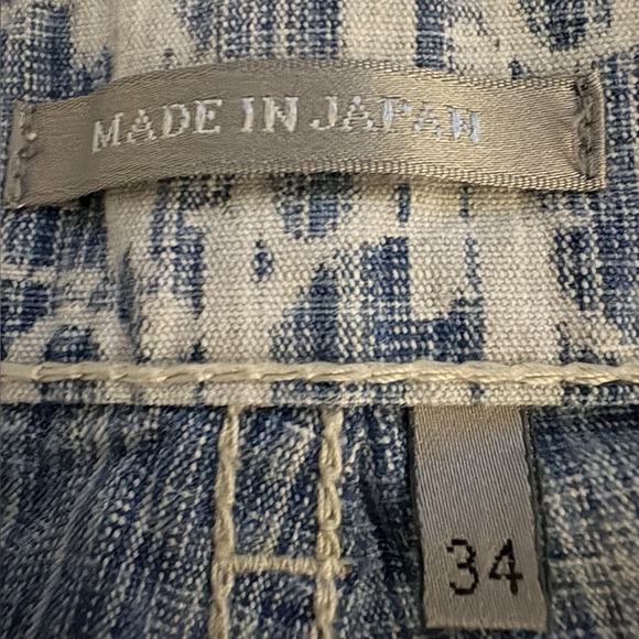 Dior Blue and White Patterned Chinos - Picture 3 of 4